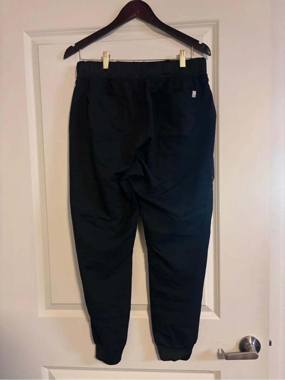 Women’s Scrubs. Black Drawstring Jogger Pants